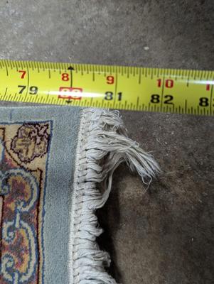 Area Rug Approx 81" x 56"