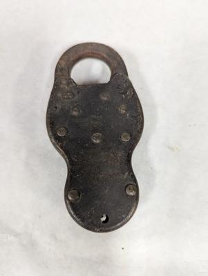 Vintage Metal Railroad Lock