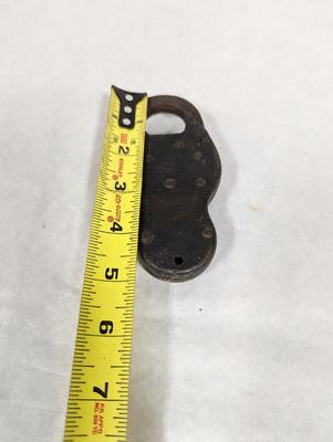 Vintage Metal Railroad Lock