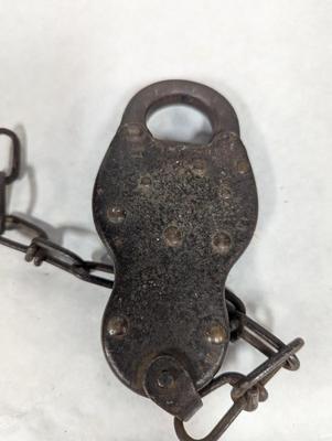 Vintage Metal Railroad Lock