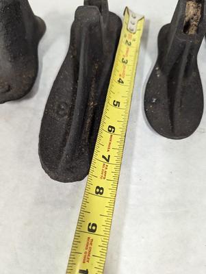 Antique Cast Iron Cobblers Shoe Anvils