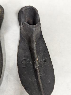 Antique Cast Iron Cobblers Shoe Anvils