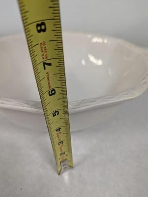 McCoy/Nelson White Stoneware Bowl