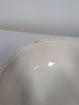 McCoy/Nelson White Stoneware Bowl