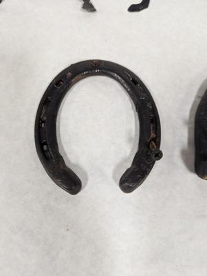 Metal Horse Decor & Horse Shoes