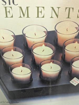Classic Elements Candles & Pier 1 Decorative Rocks