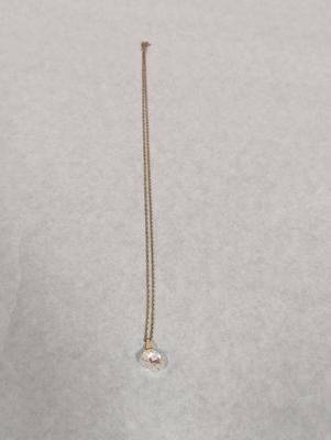 14kt Necklace With Charm