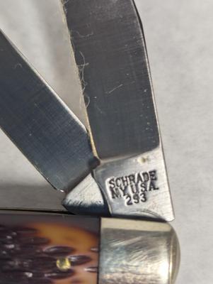 Schrade N.Y. USA 293 Pocket Knife With Box