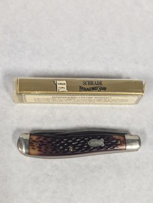 Schrade N.Y. USA 293 Pocket Knife With Box