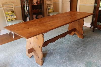 Solid Wood Dining Table from Plantation