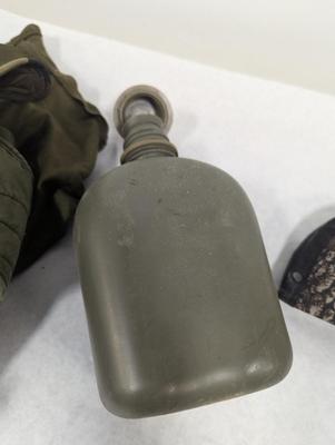 Cammo Caps Ammo Pouches Canteen