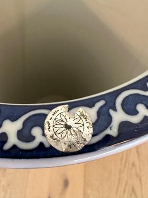 Chinese Blue & White Porcelain Umbrella Stand