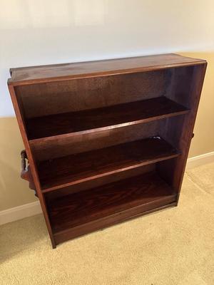 Bookcase Made from Church Pew (see description)