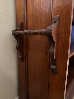 Bookcase Made from Church Pew (see description)