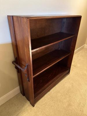 Bookcase Made from Church Pew (see description)