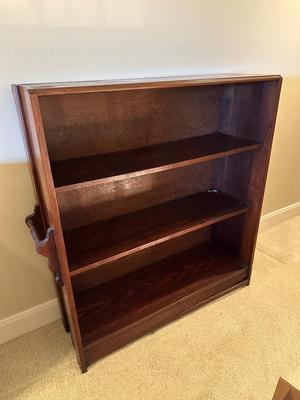 Bookcase Made from Church Pew (see description)