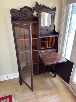 Victorian Secretary & Bookcase Combination