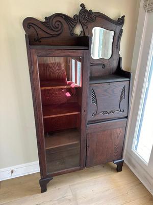 Victorian Secretary & Bookcase Combination