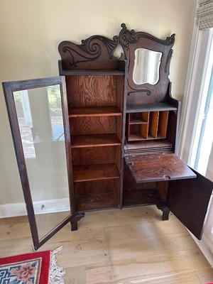 Victorian Secretary & Bookcase Combination