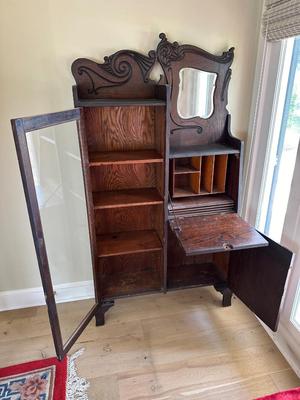 Victorian Secretary & Bookcase Combination