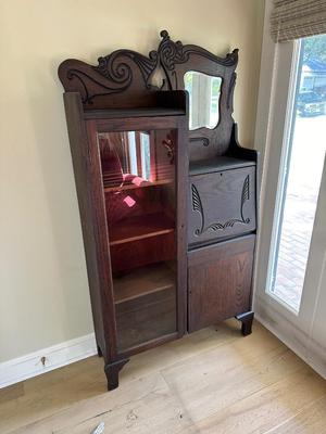 Victorian Secretary & Bookcase Combination