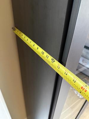 Glass Door Sectional Bookshelf