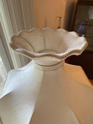 Vintage Italian Handcut Imported Lead Crystal Lamp