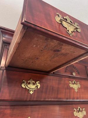 1800s Antique Queen Ann High Boy Dresser with Provenance (2D-BB)