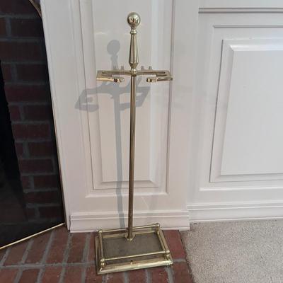 Brass Colored Fireplace Tools (2D-BB)