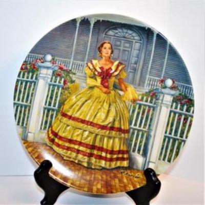 "Melanie - Gone With The Wind Series" by Artist Raymond Kursar - Includes: Plate #: 15521B, 8½" Diameter &...