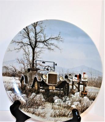 "The 26 "T" by "Artist Scott Kuhnly - Includes: Plate #5482, 8½" Diameter & Company: R.J Ernst Enterprises...