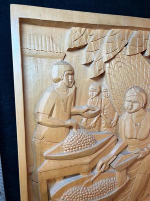 Lot 143. Wood Carving