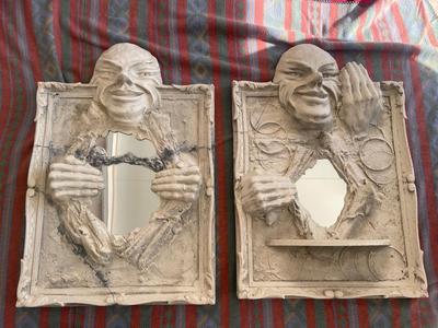 Lot 145. Pair of Mirrors from France