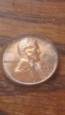 LOT 130 1955-S LINCOLN CENT