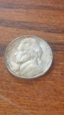LOT 135 1943 SILVER JEFFERSON NICKEL