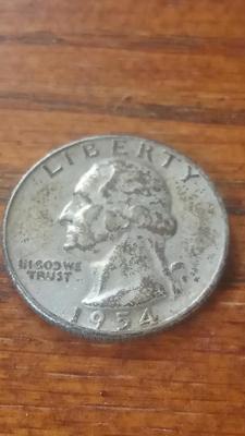 LOT 143 1954-S WASHINGTON QUARTER