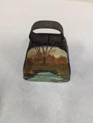 Miniature Hand Painted Watering Cans & Bell