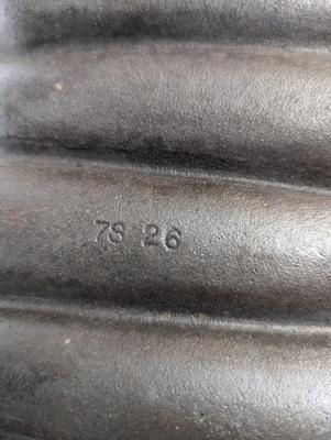 Corn Cob Cast Iron Pan 78 26