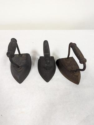 Vintage Cast Iron Sad Irons