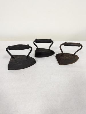 Vintage Cast Iron Sad Irons