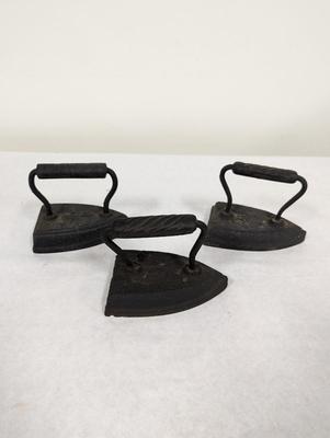 Vintage Cast Iron Sad Irons