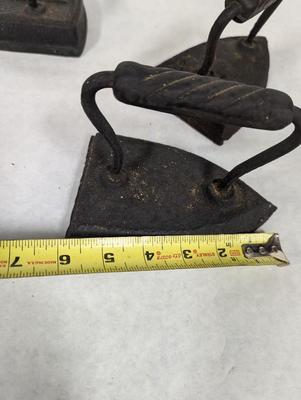 Vintage Cast Iron Sad Irons