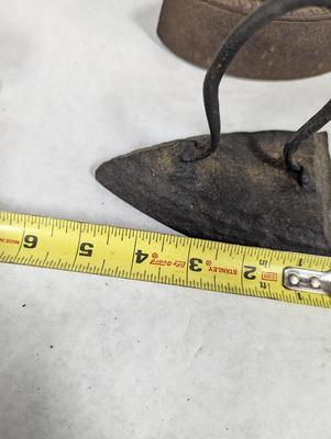 Vintage Cast Iron Sad Irons