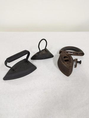 Vintage Cast Iron Sad Irons