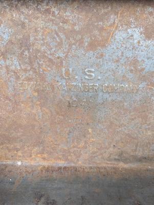 Antique U.S Edward Katzinger Company Pan