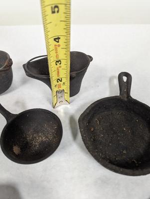 Cast Iron Miniature Pieces