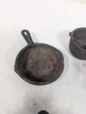 Cast Iron Miniature Pieces