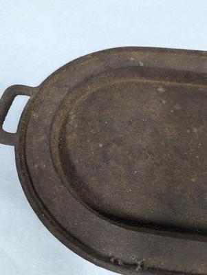 Vintage Cast Iron Griddle Tray