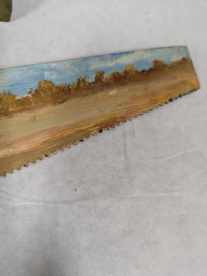 Vintage Hand Painted Tools Signed