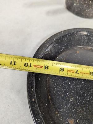 Black Enamelware Pots & Pans